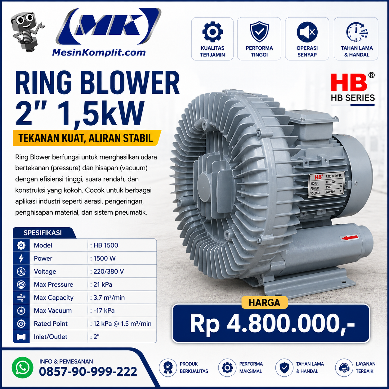 Ring Blower Keong 2in (MS...